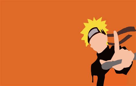 Naruto Orange Background Cool And Trendy Images And Wallpapers