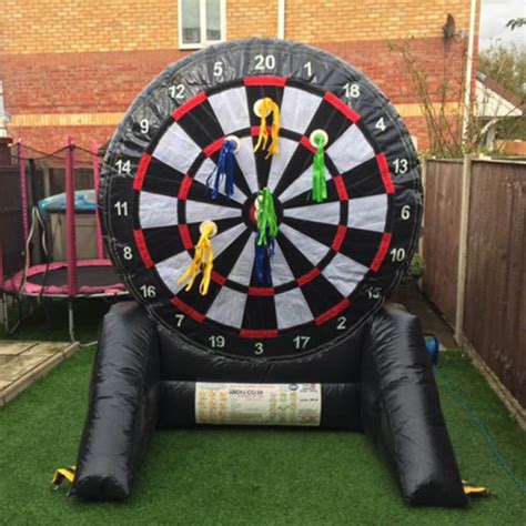 Inflatable Dart Board Hire Liverpool Bouncy Castles Liverpool
