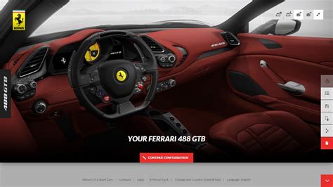 You Can Now Build Your Own 488gtb On Ferraris Configurator Carscoops