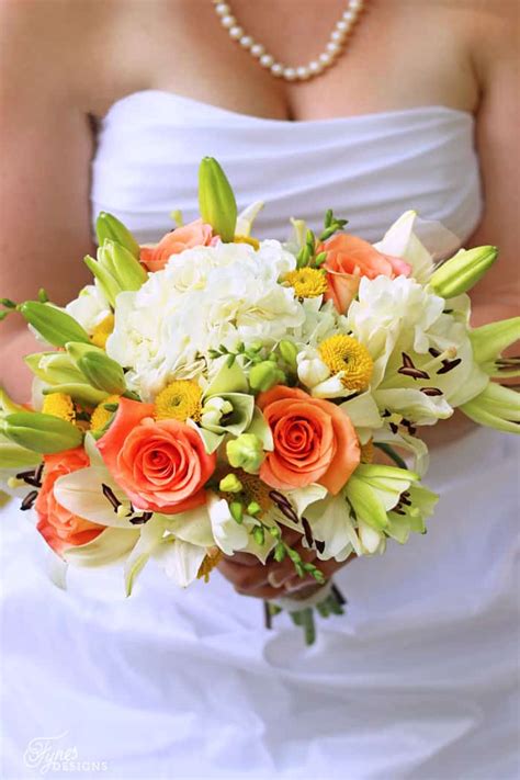 Wedding blooms are so darn expensive! Handmade Wedding Bouquets with Costco Flowers - FYNES ...