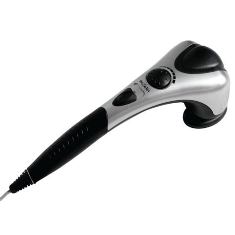 Relaxing Handheld Dual Head Personal Massager Silver Deep Muscle Tissue Stress 609224616990 Ebay