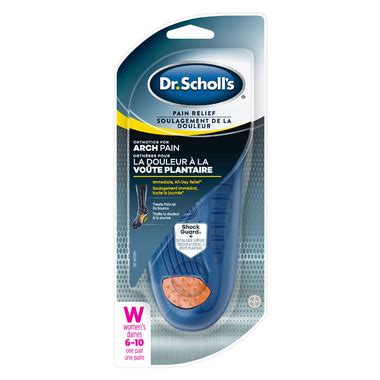 Buy Dr Scholl S Pain Relief Orthotics For Women S Arch Pain At Well Ca