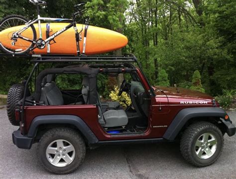 How To Carry Kayaks On A Jeep
