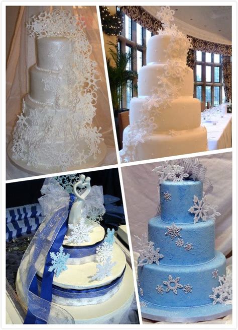Winter Wonderland Themed Cakes Frozen Wedding Winter Wedding Cake Our