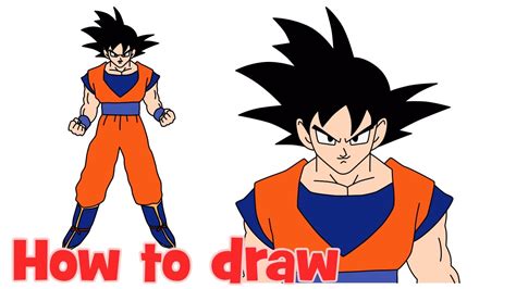 Dragon ball z goku vs freezer lineart by saodvd on deviantart. Goku Drawing Easy at GetDrawings | Free download