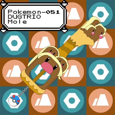 Pokemon Keyblade 051 Alolan Dugtrio By Gamekirby On Deviantart