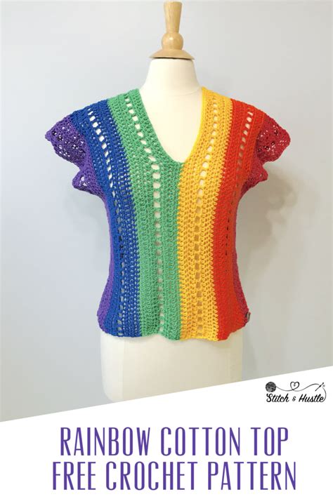 Riviera Tee Free Crochet Pattern — Stitch And Hustle Crochet Blouse