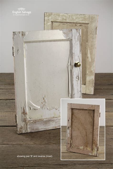 Pairs Of Reclaimed Wooden Cupboard Doors