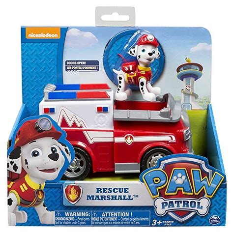 Paw Patrol Rescue Marshall Basic Vehicle Amazonde Spielzeug Paw