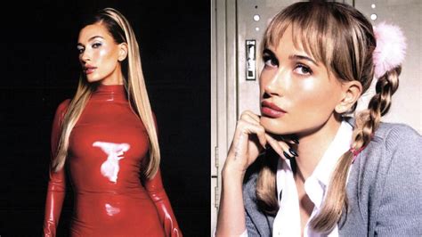 Hailey Bieber Wore Four Different Britney Spears Costumes For Halloween