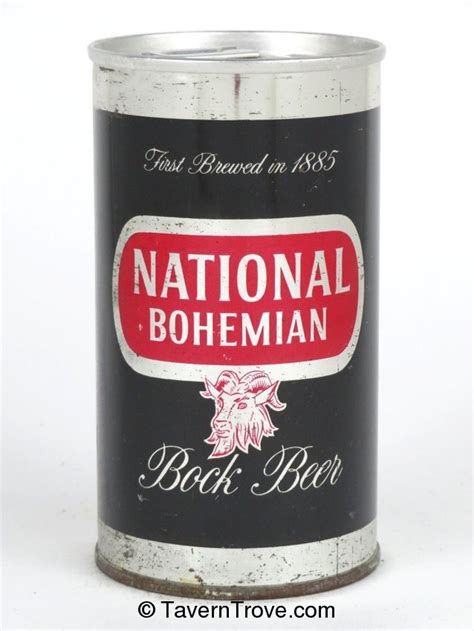 Item 940 1964 National Bohemian Bock Beer Tab Top Can T97 16