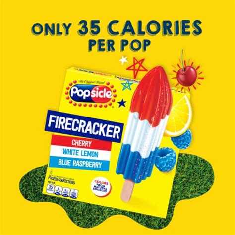 Popsicle Firecracker Ice Pops 18 Ct Kroger