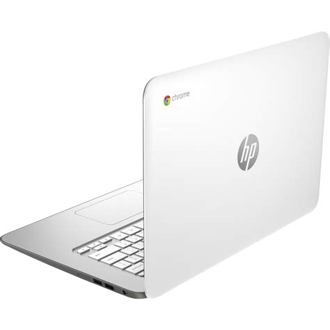 Hp Chromebook 14 White Laptop Intel Celeron 140ghz 4gb Mem 16gb Ssd