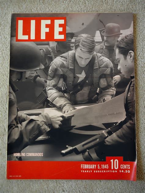Mediavengerslife Magazine February 5 1945vintage Cover Featuring A