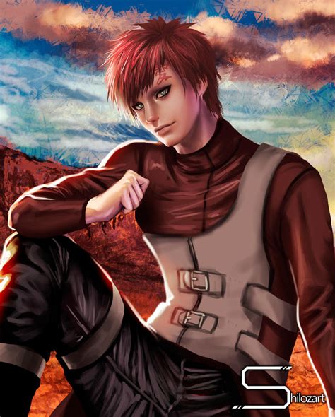 Gaara By Shilozart On Deviantart