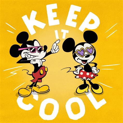 Mickey Mouse On Instagram “beat The Heat By Keeping Cool 😎 Whats