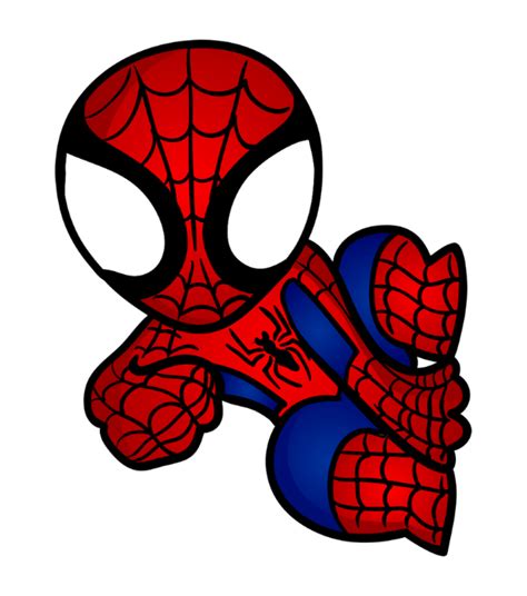 Chibi Spiderman By Goldennightfall2 Chibi Spiderman Baby Spiderman
