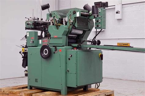 Halm Jet Twod 6d Two Color High Speed Envelope Press W Extended