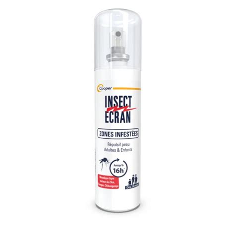 Insect Ecran Spray Anti Moustiques Zones Infest Es Ml