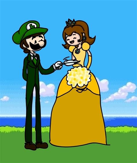 Request Daisy And Luigi Wedding By Noxidamxv On Deviantart