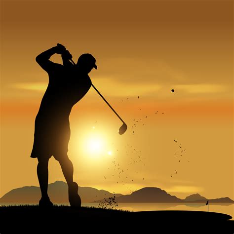 Golfer Silhouette Svg