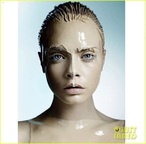 Cara Delevingne Gets Just A Little Naked For Allure Magazine Photo 3203289 Cara