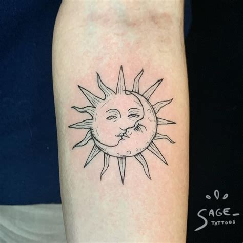 10 Sun And Moon Tattoo Matching That Will Blow Your Mind Alexie