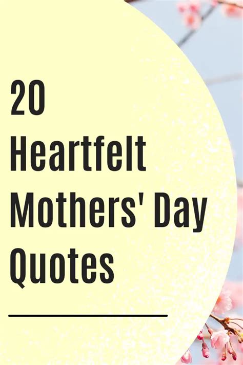 20 Short Quotes About Mothers’ Love
