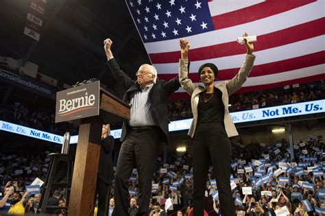 Sanders Omar Hold Rally At Williams Arena The Minnesota Daily