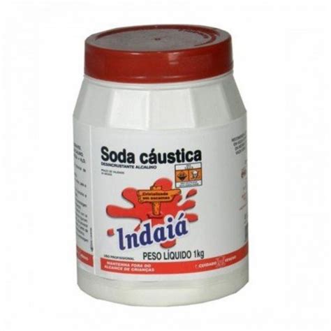 Soda Caustica Indaia 1 Kg