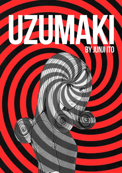 Manga Cover Uzumaki By Junji Ito On Behance