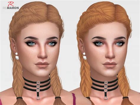 The Sims Resource Simpliciaty S Alessia Hair Retextured By Remaron