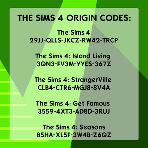 Sims 4 Free Product Code Origin