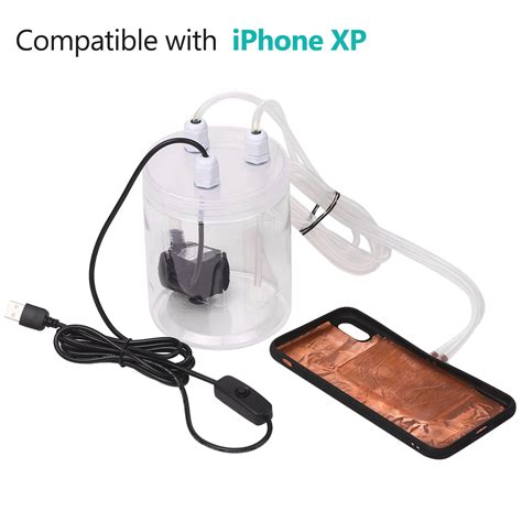Phone Cooler Mobile Phone Radiator Water Cooled Cooling Device Liquid