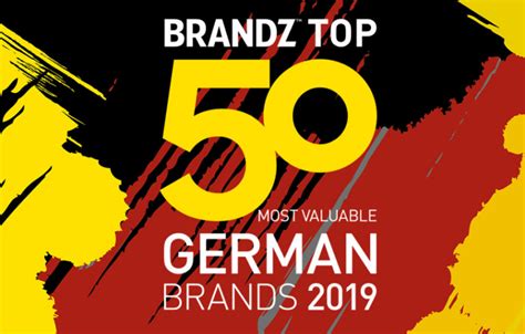 Where Is The Love Brandz Top 50 German Brands 2019 Jl