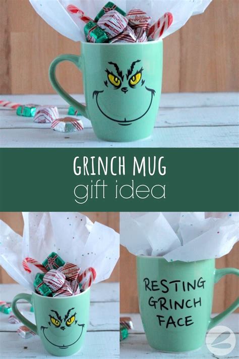 Grinch Mug Holiday T Idea Homemade Heather
