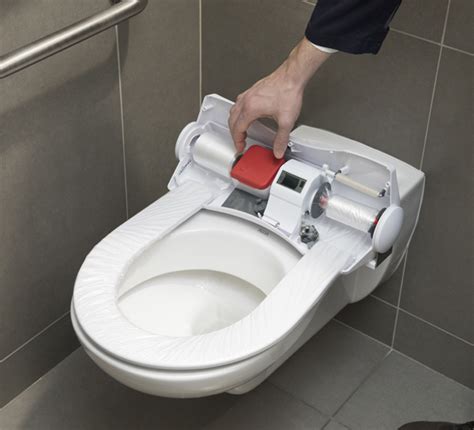We have a staff responsible tottolet toilet seat cover is made of abs plastic. Automatic Toilet Seat Covers | Hygolet Direct