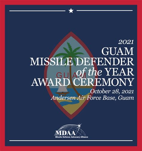 2021 Guam Missile Defender Of The Year Missile Defense Advocacy Alliance