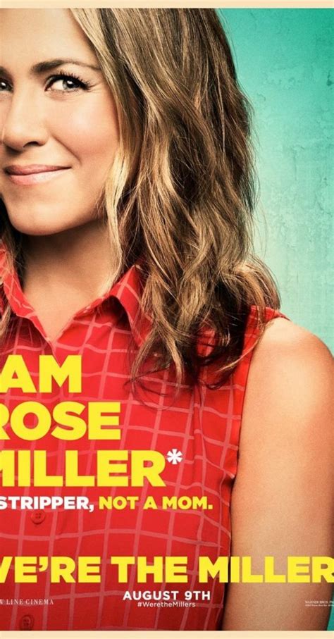 WE RE THE MILLERS Jennifer Aniston Poster