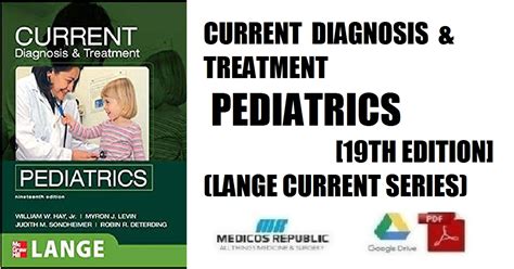 Current Diagnosis And Treatment Pediatrics 19th Edition Pdf