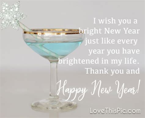 I Wish You A Bright New Year Pictures Photos And Images For Facebook