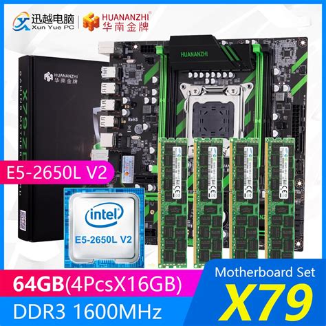 Huananzhi X79 Motherboard Set X79 Zd3 Rev20 M2 Matx With Intel Xeon