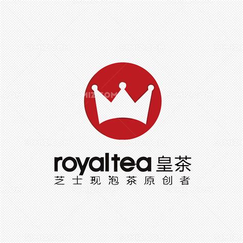 皇茶奶茶店logo矢量图片素材免费下载 觅知网