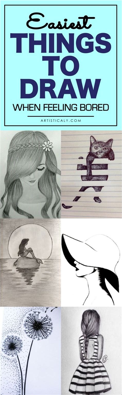 40 Easiest Things To Draw When Feeling Bored