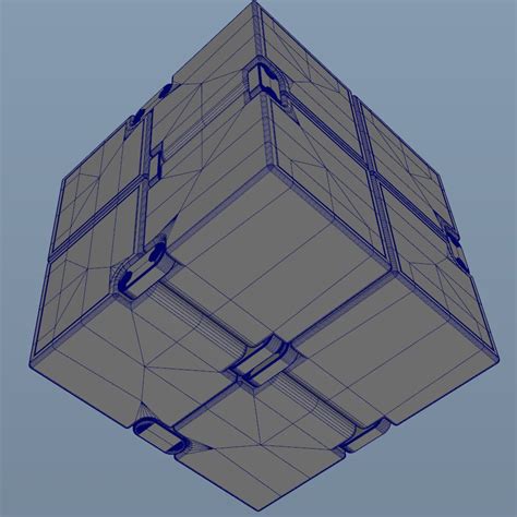 Cubo Infinito Modelo D Fbx Obj Ma Free D