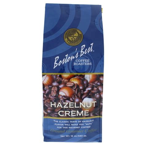 Hazelnut Creme Ground Gourmet Coffee By Bostons Best For Oz Coffee