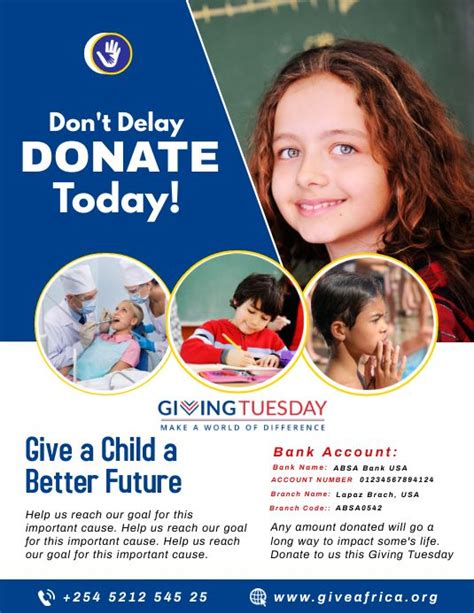 Customize 5760 Fundraising Poster Templates Postermywall