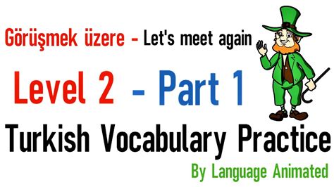Turkish Vocabulary Practice Level Part Common Phrases By