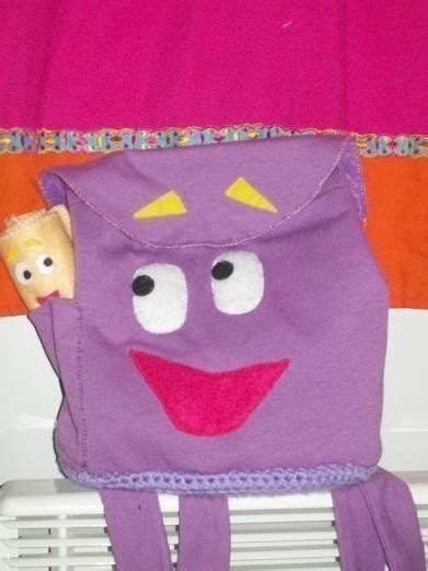 Dora The Explorer Backpack And Map · A Backpack · Sewing On Cut Out
