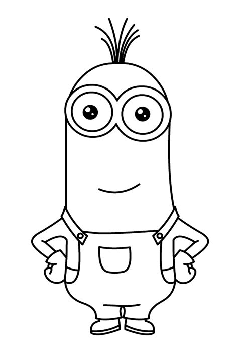 10 Minion Colouring Pages Ideas Drawforkid